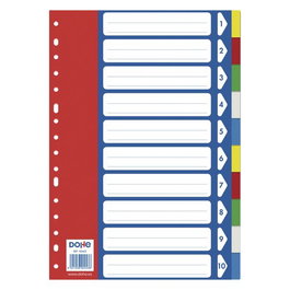 Dohe Separadores Polipropileno 10 Posiciones 5 Colores Folio 227x315 Referencia 90453