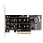 DeLOCK Tarjeta Expansión PCIe x8 a 2 x NVMe M.2 Interno - Bifurcación, Factor de Forma Low Profile, PCIe 4.0, Compatible Windows 10/11