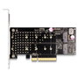 DeLOCK 89837 Tarjeta PCI Express x8 a 2 x NVMe M.2 Key M con Bifurcación