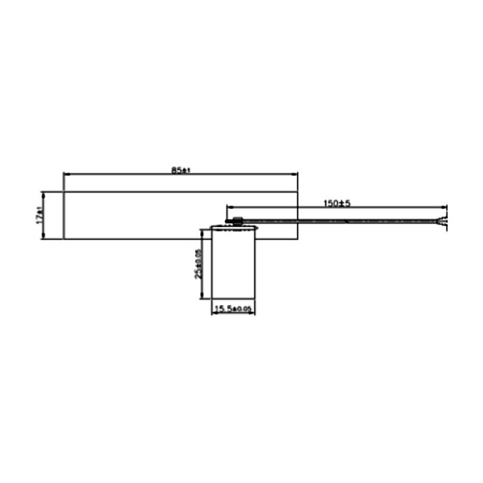 DeLOCK Antena LTE PCB Interna 88982, I-PEX MHF I, 0.5-2.0 dBi, Banda 0.791-0.96 / 1.71-2.17 / 2.5-2.7 GHz, con Cable de 15 cm y Montaje por Adhesión