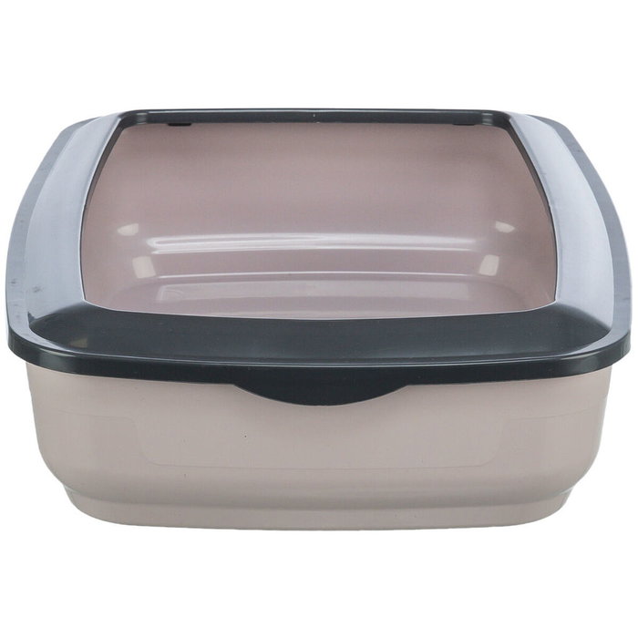 Trixie Caja de Arena Mio con Bordes para Gatos, 32 x 12 x 43 cm - TRI4053032040403 Trixie Caja de Arena Mio con Bordes para Gatos, 32 x 12 x 43 cm - TRI4053032040403