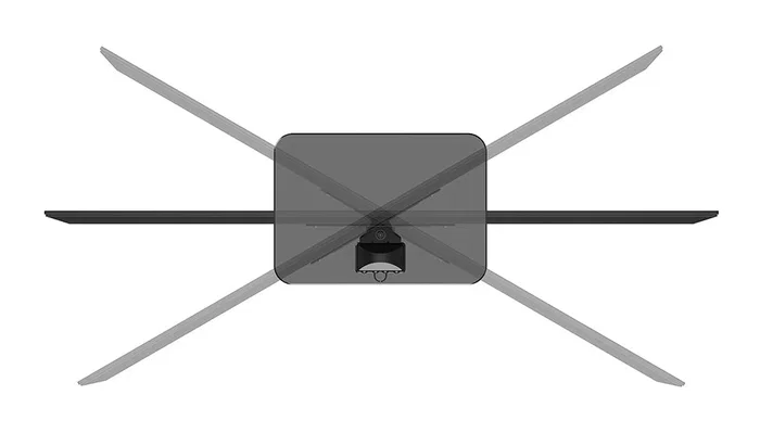 Neomounts DS45-430BL12 Soporte de Mesa para TV 23-43 pulgadas Negro