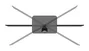 Neomounts DS45-430BL12 Soporte de Mesa para TV 23-43 pulgadas Negro