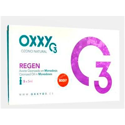 OXXY Regen Ip 800 5 Monodosisx5 Ml Aceite Ozonizado para Recuperación de Tejidos