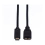 ROLINE Cable USB 3.2 Gen 1 USB C a Micro-USB B, 1 m, Negro