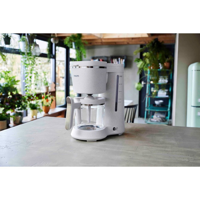 Philips Cafetera de filtro Series 5000 Eco Edition HD5120/00 Blanco mate Philips Cafetera de filtro Series 5000 Eco Edition HD5120/00 Blanco mate