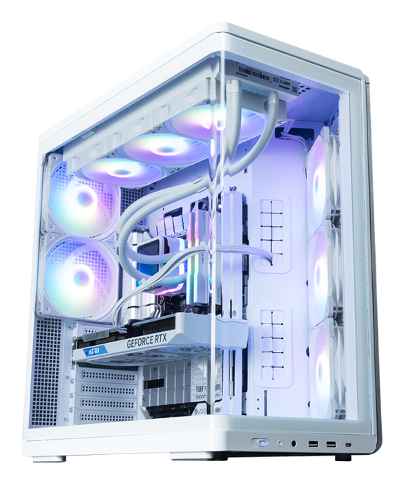 Zalman P60 WHITE Carcasa de Ordenador Midi Tower Blanco ATX, Mini-ITX