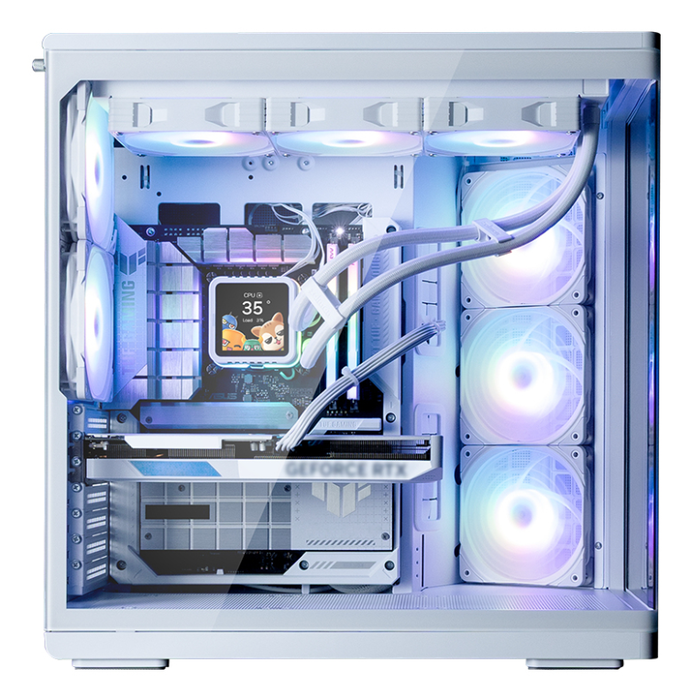 Zalman P60 WHITE Carcasa de Ordenador Midi Tower Blanco ATX, Mini-ITX
