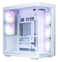 Zalman P60 WHITE Carcasa de Ordenador Midi Tower Blanco ATX, Mini-ITX