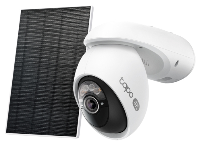TP-Link Tapo C660 Kit Cámara de Vigilancia 4K con Panel Solar