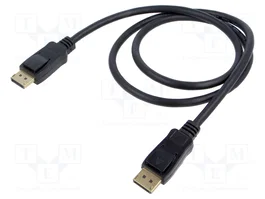 GOOBAY Cable DisplayPort 2.1 de 1m, Negro