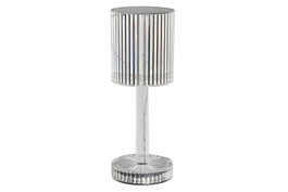 DKD Home Decor Lámpara de Sobremesa LED Acrílico Transparente Táctil