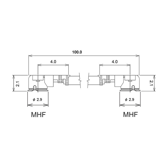 DeLOCK Cable coaxial 89607 mHF (I-PEX) a mHF (I-PEX) 0,5 m DeLOCK Cable coaxial 89607 mHF (I-PEX) a mHF (I-PEX) 0,5 m