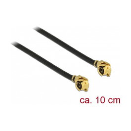 DeLOCK 89607 Cable coaxial MHF (I-PEX) a MHF (I-PEX) de 0,5 m