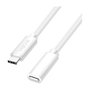 LogiLink Cable USB 2.0 Tipo C, 100W, 2 m, Blanco