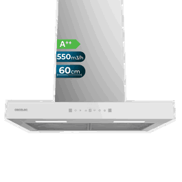 Cecotec Bolero Flux TT 605500 Glass White A++