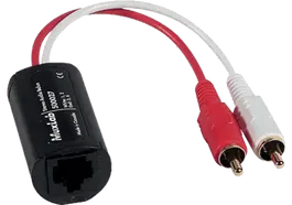 Muxlab Balun de Audio Estéreo (Cat.5) para Extensión de Señal hasta 1.5 km