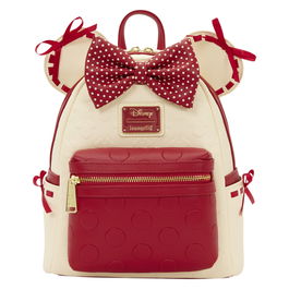 Loungefly Mochila Rocks the Dots Coquette Minnie Mouse Disney 26cm