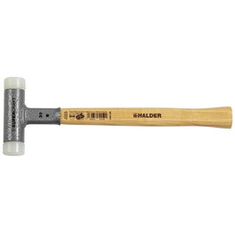 Halder SUPERCRAFT Martillo de cara blanda H 30 con mango de reducción de vibraciones