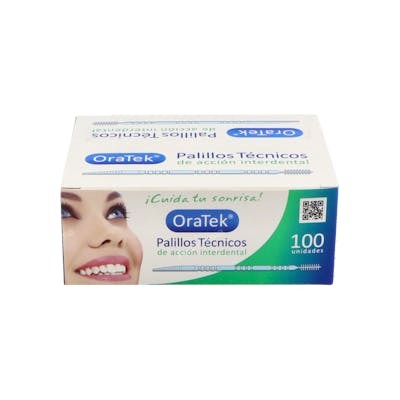 ORATEK Palillos Técnicos Cepillo Interdental 100Ud