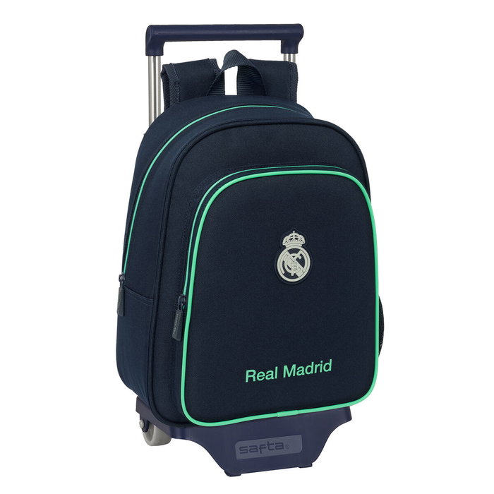 Safta Set de Mochila y Carro Real Madrid 2ª Equipación 25/26