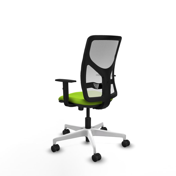 PIQUERAS Y CRESPO Silla de oficina Motilla Pistacho y Blanco PIQUERAS Y CRESPO Silla de oficina Motilla Pistacho y Blanco