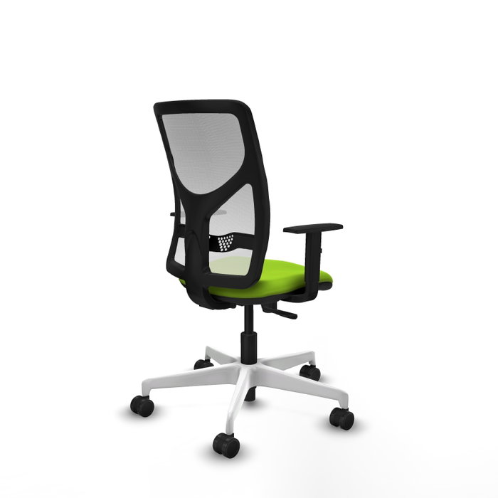 PIQUERAS Y CRESPO Silla de oficina Motilla Pistacho y Blanco PIQUERAS Y CRESPO Silla de oficina Motilla Pistacho y Blanco