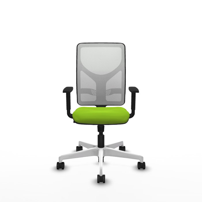 PIQUERAS Y CRESPO Silla de oficina Motilla Pistacho y Blanco PIQUERAS Y CRESPO Silla de oficina Motilla Pistacho y Blanco