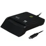 Lector de dni y tarjetas woxter pe26-200 negro usb 2.0