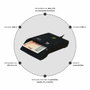 Woxter PE26-200 Lector de DNI electrónico y tarjetas inteligentes USB Tipo-C con adaptador Negro