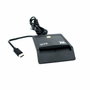 Woxter PE26-200 Lector de DNI electrónico y tarjetas inteligentes USB Tipo-C con adaptador Negro