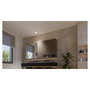 Philips Hue White & Color Ambiance Slim Recessed 90 mm Luz Empotrable, Bluetooth/Zigbee, Blanco, Multicolor (2000-6500K), IP44, 8.3W, Para Sala/Baño/Dormitorio