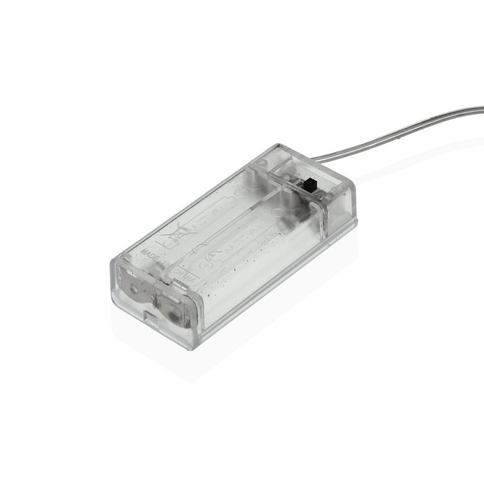 Versa Ramo de Luces LED Plateadas 80 cm de Seda con Pilas AA (3xAA no incluidas) (2 Unidades)