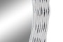 DKD Home Decor Espejo de Mimbre Trenzado Blanco 63x63 cm