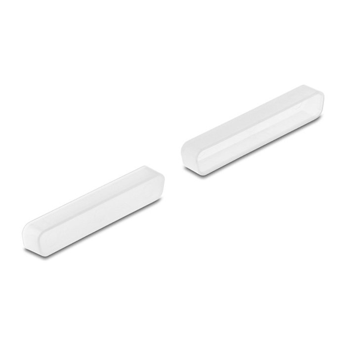 DeLOCK 67127 Protectores contra el polvo para DB-37, 2 unidades, transparente