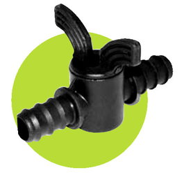 Válvula para riego a granel 16 mm