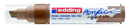EDDING Marcador Acrylic 5000 Biselado Avellana (Set de 5)
