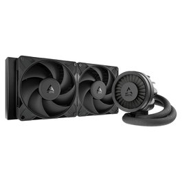 ARCTIC Liquid Freezer III Pro 280, Sistema de Refrigeración Líquida AIO, 2 Ventiladores de 140 mm, Negro, Compatible LGA 1851/1700 y AM4/AM5
