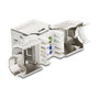 DeLOCK 90797 Módulo Keystone RJ45 Cat.6A blindado con ángulo de 90°