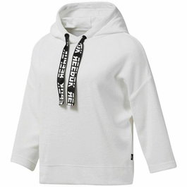 Sudadera con Capucha Mujer Reebok Wor Blanco