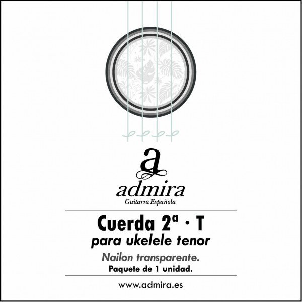 2ª Cuerda Admira para Ukelele Tenor Nailon Ca502Ukt 2ª Cuerda Admira para Ukelele Tenor Nailon Ca502Ukt