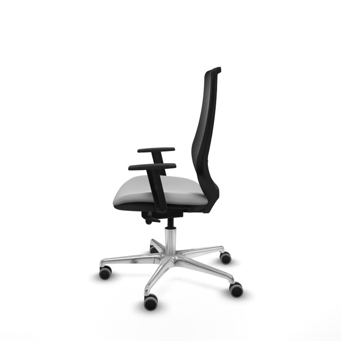 PIQUERAS Y CRESPO Silla de oficina Mardos Gris Claro y Negro