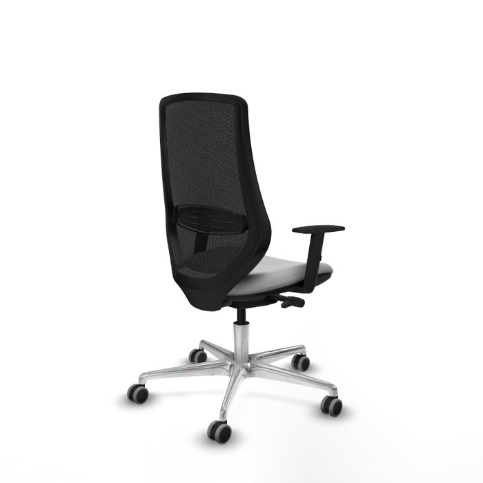 PIQUERAS Y CRESPO Silla de oficina Mardos Gris Claro y Negro