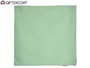 Giftdecor Funda Cojin Cremallera 60x60 cm Verde Poliester 65% Algodon 35% (Set de 24)