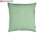 Giftdecor Funda Cojin Cremallera 60x60 cm Verde Poliester 65% Algodon 35% (Set de 24)