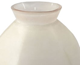 DKD Home Decor Jarrón Moderno Rosa Cristal 28 x 27 x 28 cm