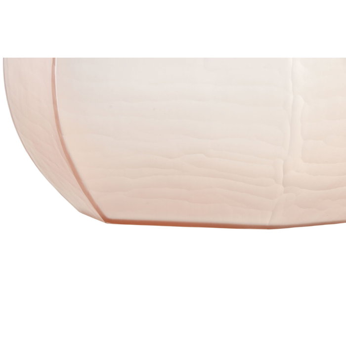 DKD Home Decor Jarrón de Cristal Glaseado Rosa DKD Home Decor Jarrón de Cristal Glaseado Rosa