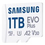 Samsung MB-MC1T0S Tarjeta MicroSDXC 1 TB EVO Plus - UHS-I U3 A2 V30 - 160 MB/s - incl. Adaptador SD