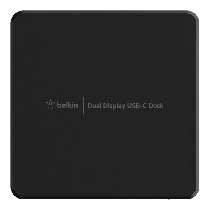 Belkin Base USB-C Dual Display Dock con Puerto Ethernet, 85W, 2 Puertos HDMI 1.4, USB 3.2 Gen 1, Color Negro, Compatible con Mac y Windows