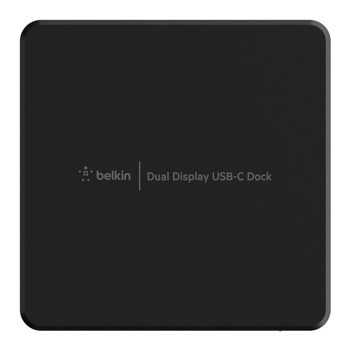 Belkin Dock de Estación 8 en 1 USB-C Dual Display, 85W PD, 2x HDMI 1.4, 3x USB-A 3.1, 1x USB-C, RJ-45, Negro